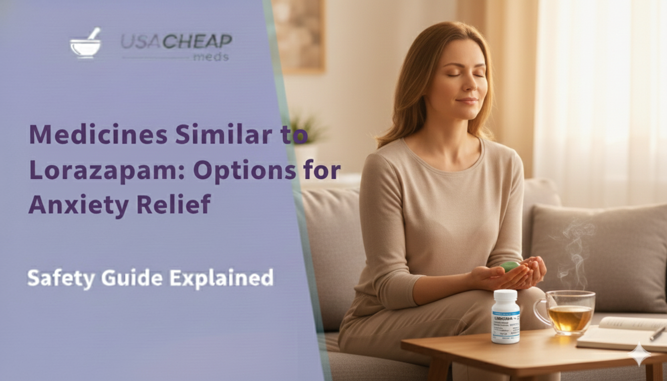 Medicines Similar to Lorazepam: Options for Anxiety Relief