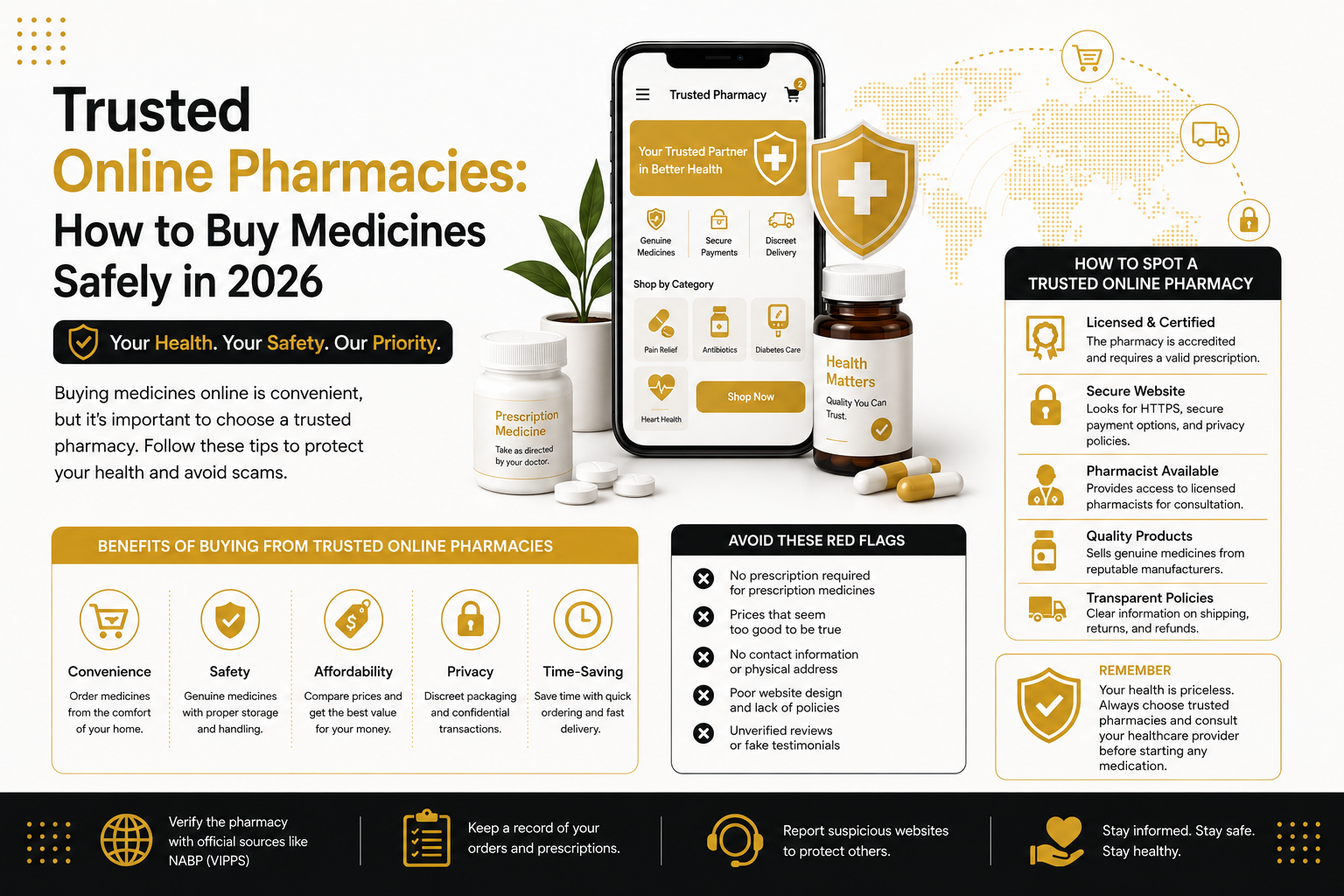 Trusted Online Pharmacies: How to Buy Medicines Safely in 2026